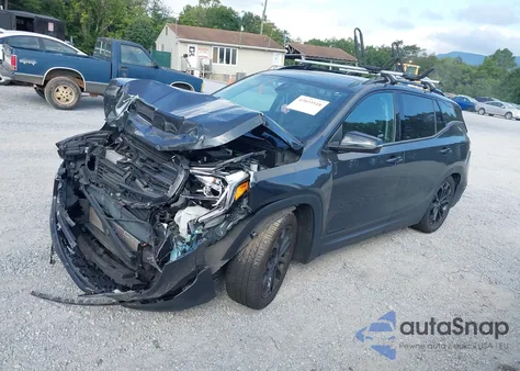 2021 GMC Terrain Awd Slt from USA, damaged, VIN 3GKALVEV9ML389960